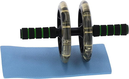 200MM Abdominal Wheel Roller Non‑slip Dual Wheels Exercise