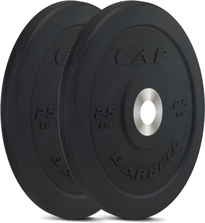 CAP Barbell Rubber Olympic Bumper Plate