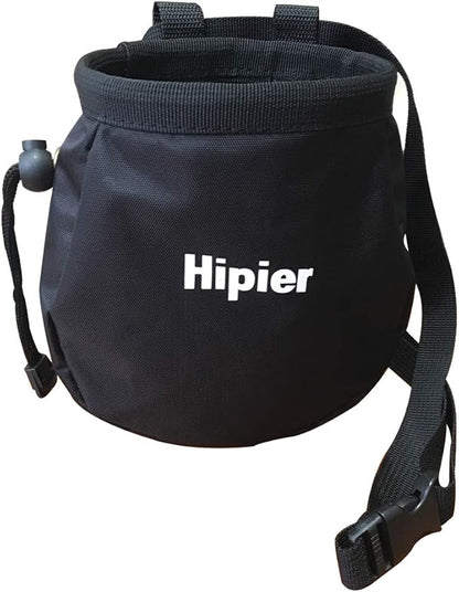 FX Chalk Bag for Climbing Gymnastics Weightlifter Chalk Bag with Back Zip Pocket and Adjustable Belt