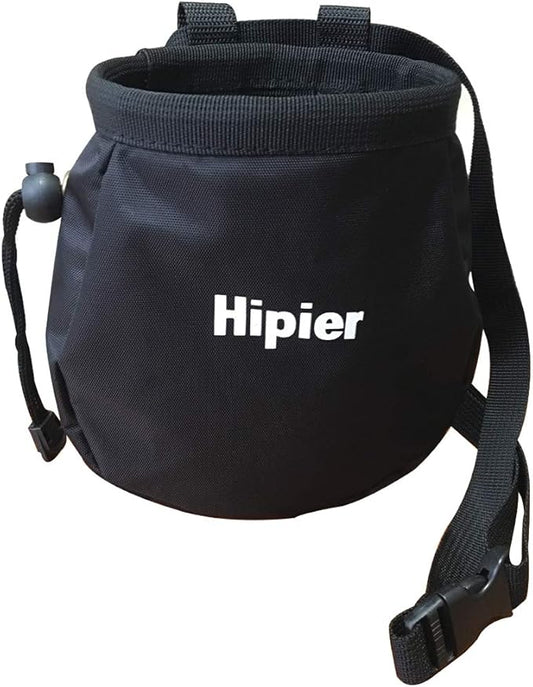 FX Chalk Bag for Climbing Gymnastics Weightlifter Chalk Bag with Back Zip Pocket and Adjustable Belt
