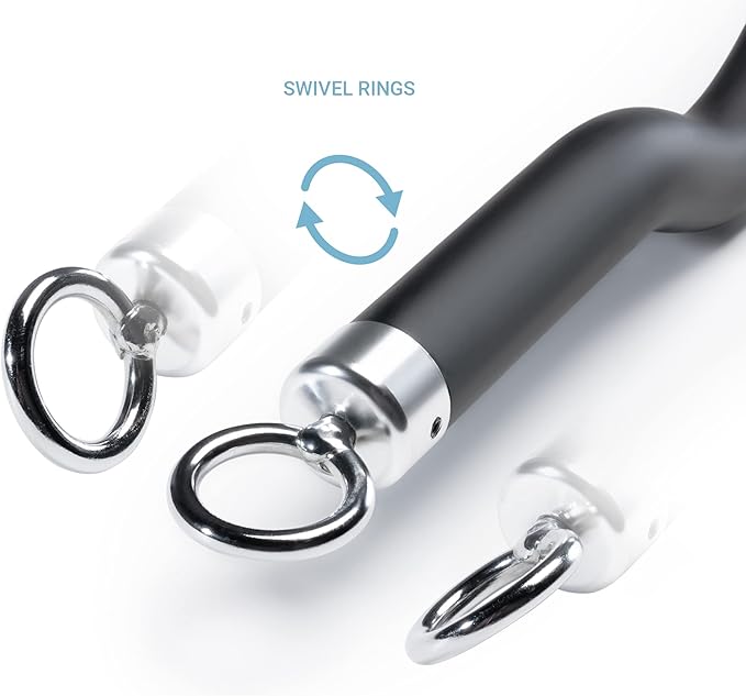Deluxe Exercise Curl Bar for Lats, Curls and More BBEB-7355 Black 47 inches