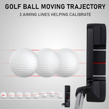 KOFULL Golf Putter, Golf Putters for Men Right Handed - 35 Inches Men's Putter Right Handed Golf Gifts for Men, Rubber Grip Blade Putter for Indoor or Outdoor Training