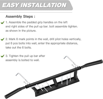 ATENTO Pull Up Bar 40'' Wide,