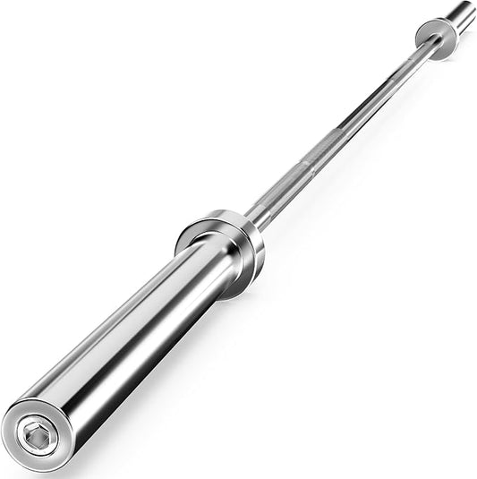 Olympic Barbell Weight Bar for Weightlifting 7ft/6ft/5ft for 500lbs/400lbs/330lbs Weight