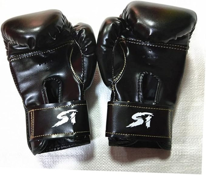 Garneck Kids Boxing Gloves Training Gloves Training Mitts Junior Punch PU Leather Sponge Filled for Toddler and Youth Red
