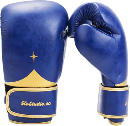 Boxing Gloves for Men & Women - Leather Gloves for Heavy Bag, Punching Bag,Muay Thai, MMA, Kickboxing, Gym Training, Sparring Pro-Style Guantes de Boxeo 12oz 14oz 16oz