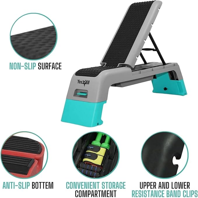 Yes4All Multifunctional Aerobic Deck - Versatile Fitness Station