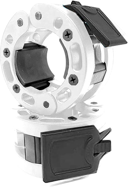 Clout Fitness Olympic Barbell Clamps Collars Quick Release 2 Inch