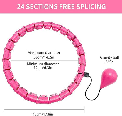 Smart Weighted Hula Hoop for Weight loss Fitness