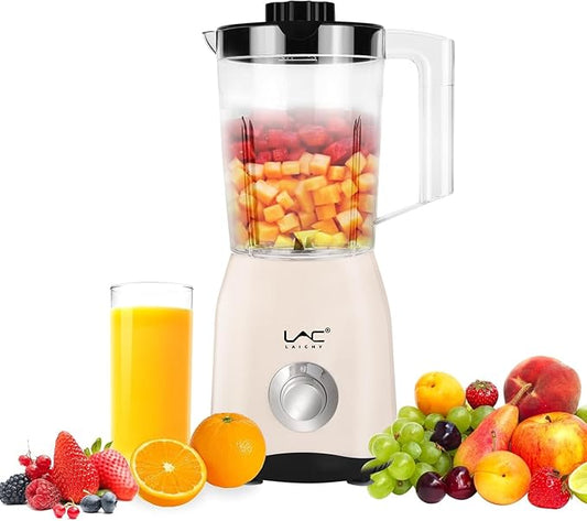 Blender for Smoothies,Personal Blender and Grinder Combo for Kitchen with a 54oz Portable Smoothie Cups,Shakes,Juices,Frozen Drinks and a 12oz Coffee Cup with Seal Cover for Coffee Beans(Cream)