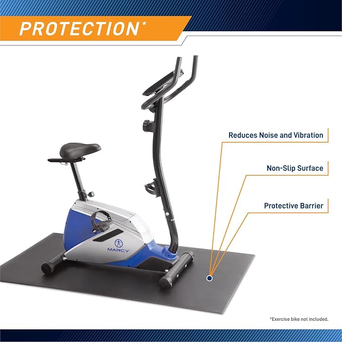 Marcy Fitness Equipment Mat and Floor Protector for Treadmills