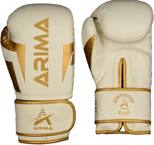 Boxing Gloves - Premium PU Leather, Heavyweight - Ideal for Boxing, Kickboxing, Muay Thai & Fitness Training