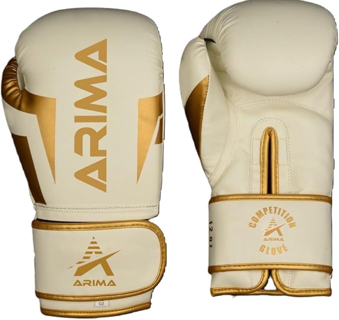 Boxing Gloves - Premium PU Leather, Heavyweight - Ideal for Boxing, Kickboxing, Muay Thai & Fitness Training