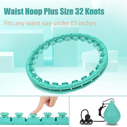 34 Knots Weighted Workout Hoop Plus Size