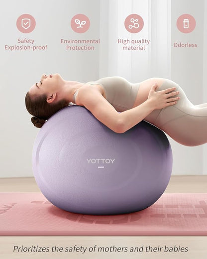 Anti-Burst Exercise Ball for Working Out
