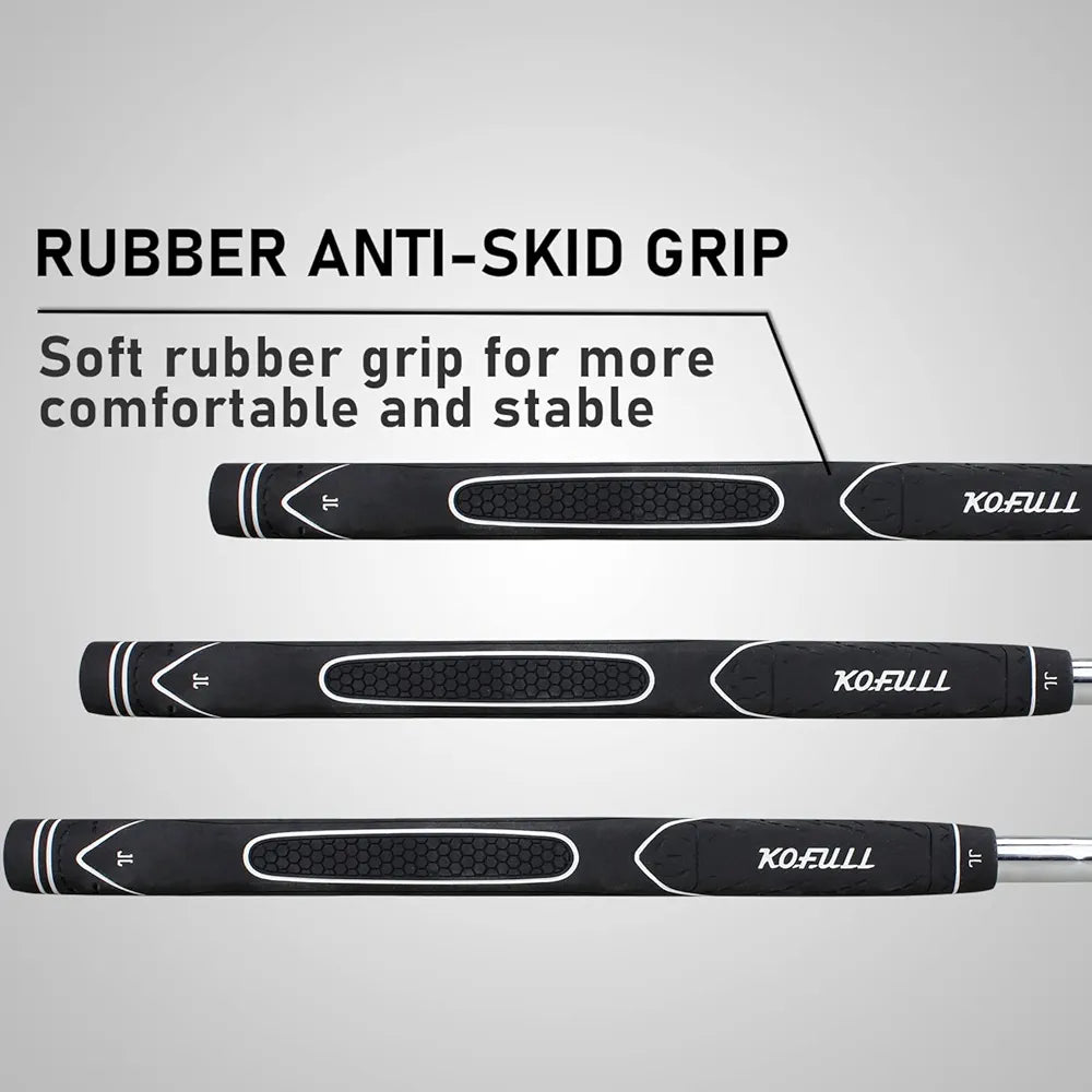 KOFULL Golf Putter, Golf Putters for Men Right Handed - 35 Inches Men's Putter Right Handed Golf Gifts for Men, Rubber Grip Blade Putter for Indoor or Outdoor Training