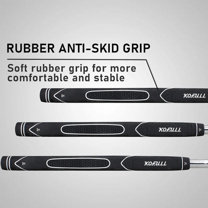 KOFULL Golf Putter, Golf Putters for Men Right Handed - 35 Inches Men's Putter Right Handed Golf Gifts for Men, Rubber Grip Blade Putter for Indoor or Outdoor Training