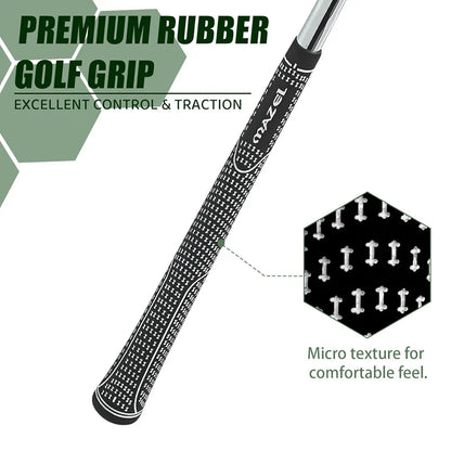 MAZEL Golf Individual Iron 1,2,3,4,5,6,7,8,9, Golf Iron with Steel Shafts for Right Handed Golfers