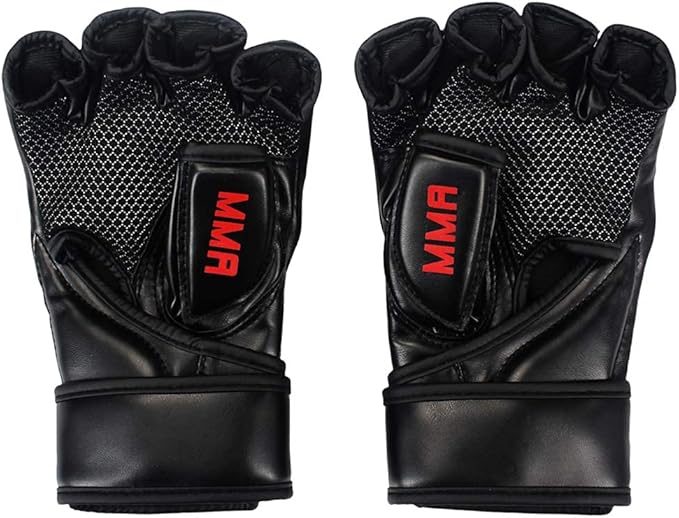 SOTF Punching Gloves for Adults MMA Training Gloves Men Fight Boxing Gloves Open Fingers Women