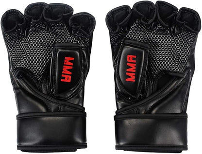 SOTF Punching Gloves for Adults MMA Training Gloves Men Fight Boxing Gloves Open Fingers Women