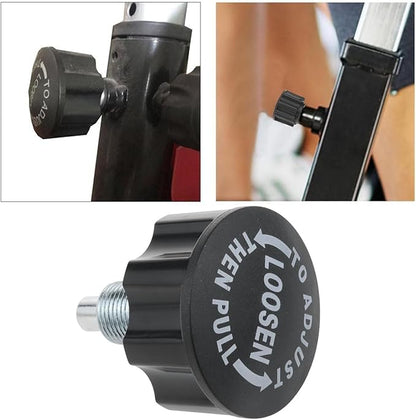 AYLIFU M18 Pop Pull Pin Knob Adjustment Fitness Pop Pull Pin Knob for Fitness Equipment Bicycle Equipment Black 2PCS