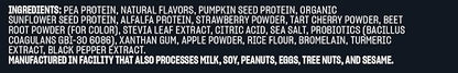 Vega Premium Sport Protein Berry Protein Powder, Vegan, Non GMO, Gluten Free Plant Based Protein Powder Drink Mix, NSF Certified for Sport, 4lb 3 oz