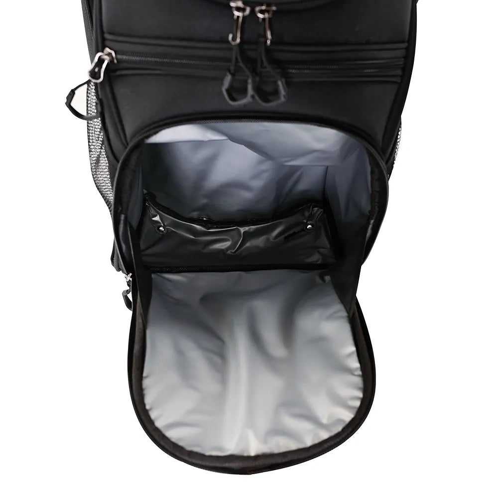 ASK ECHO 2024 T-Lock Golf Cart Bag with 14 Way Organizer Divider Top, Premium Cart Bag with Handles and Rain Cover, for Men
