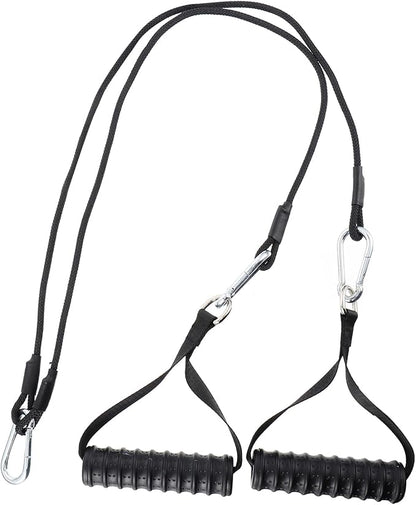 BESPORTBLE Fitness Pulley Cable Tricep Rope Chest Expander Cables Strength Muscle Training Cable Machine Attachment for Home Gym