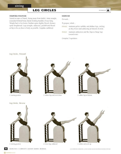 STOTT PILATES Manual - Complete Ladder Barrel