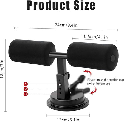 Nooriscuit Portable Floor Sit Up Bar - Sit