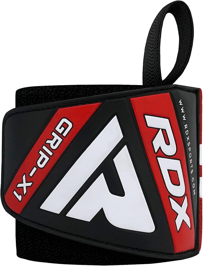 RDX Weight Lifting Wrist Support Wraps, 36” 24” 18” Professional Grade Elasticated Cotton Straps, Gym Fitness Workout Strength Training Bodybuilding Powerlifting Deadlifting Calisthenics, Men Women