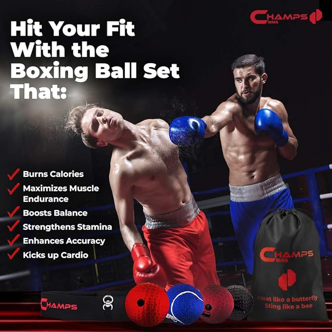 Boxing Reflex Ball Set of 4 – Boxing