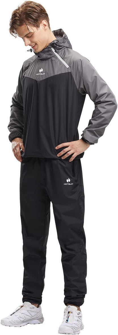HOTSUIT Sauna Suit for Men Sweat Sauna Jacket