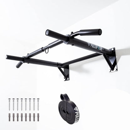 PULLUP & DIP Wall Mounted Pull Up Bar 200 kg (440 lbs)