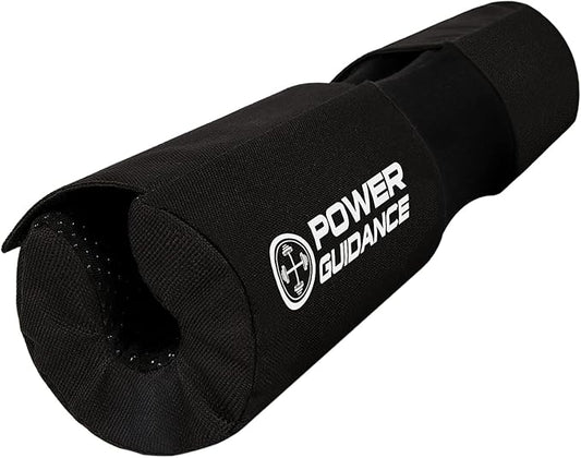 POWER GUIDANCE Barbell Squat Pad - Neck & Shoulder Protective Pad Anti-Skid Points for Squats, Lunges, Hip Thrusts, Weightlifting - Fit Standard and Olympic Bars