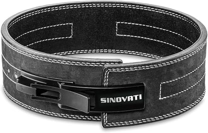 Weight-lifting belt for men with lever buckle 8.5cm / 10cm Height