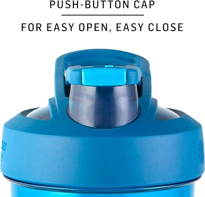 BlenderBottle 28-Ounce Strada Shaker Cup Bundle - Blue and Purple