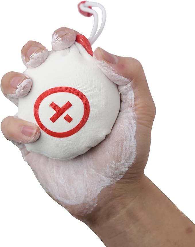Chalk Sock 2 oz - Premium Refillable Chalk Ball - Made in USA - Performance Grade Grip Enhancer for Weightlifting, Rock Climbing, Gymnastics, Disc Golf and More