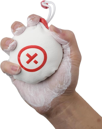 Chalk Sock 2 oz - Premium Refillable Chalk Ball - Made in USA - Performance Grade Grip Enhancer for Weightlifting, Rock Climbing, Gymnastics, Disc Golf and More
