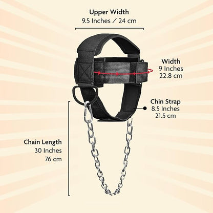 DMoose Fitness Neck Harness 30" Heavy