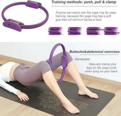 YR Pilates Ring 14.7 inch Fitness Circle