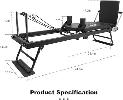 SENDIAN Foldable Pilates Equipment for Home Workouts