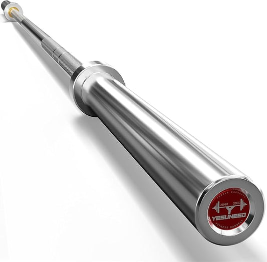 Olympic Barbell Weight Bar for Weightlifting 7ft/6ft/5ft for 500lbs/400lbs/330lbs Weight