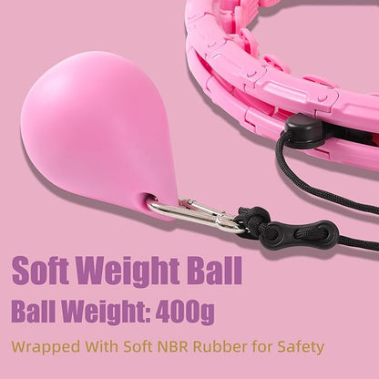 34 Knots Weighted Workout Hoop Plus Size