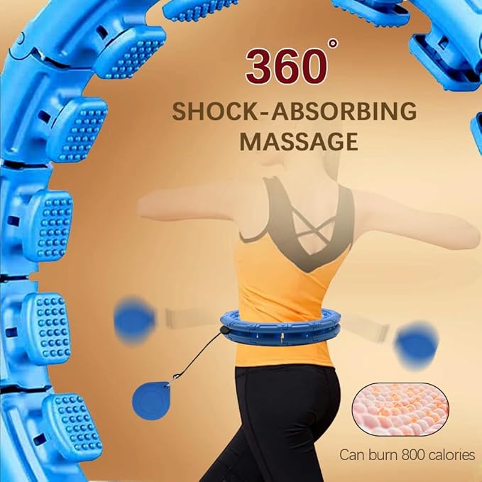 Weighted Fit Hoop 2 in 1 Abdomen 60inch 30 30 Knots,47inch Knots,47inch 24 24 Knots,Great