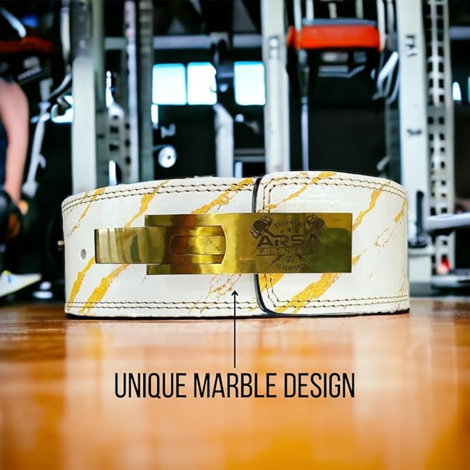 Weightlifting Adjustable Lever Belt for Men & Women 10MM Thickness 4" Width