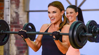 Cathe Fit Split Workout DVD Program For Women and Men - Includes 4 Short Cardio Workout Routines, Followed By a Strength Workout - For Weight Loss, Fat Burning, Cardio and Muscle Toning