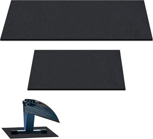 2 Pieces Rower Mat Compatible with Model D 2 Rowing