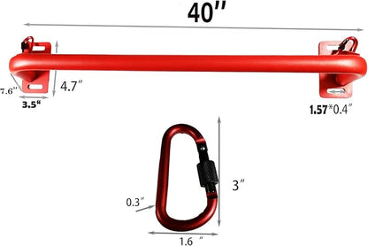 Pull-Up Bars.Door pull-up bar . Diameter 1.3 inches.Reinforced 520LBS upper