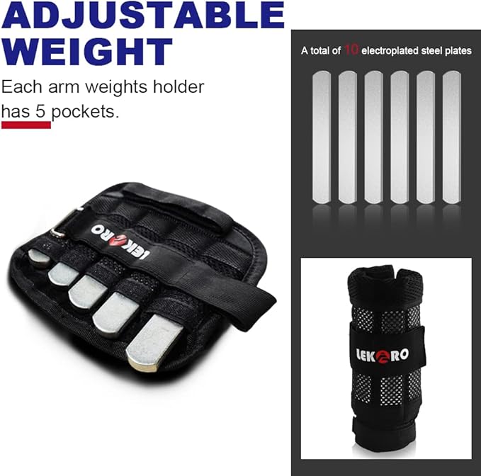 Wrist Arm Weights 1Pair 2 2 Pack